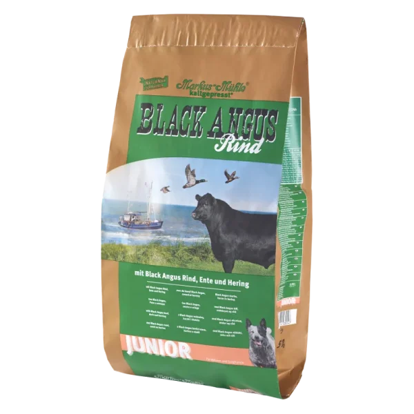 Markus-Mühle Hundefutter Black Angus Junior 1,5 kg