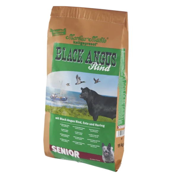 Markus-Mühle Hundefutter Black Angus Senior 15 kg