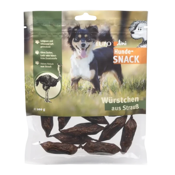 LUPOSAN  LUPO lini Hundewürstchen Strauß 100g