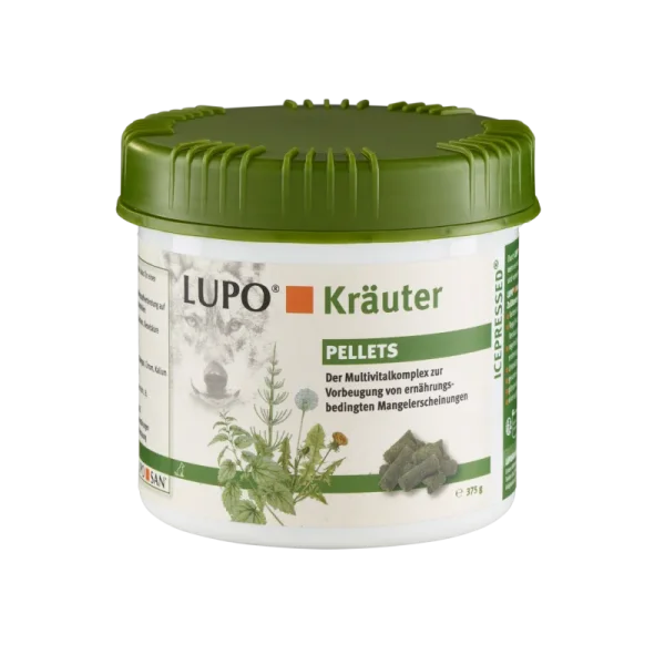 LUPOSAN  LUPO Kräuter - Pellets 375g