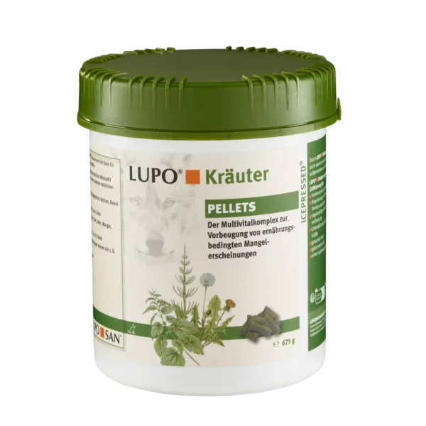 LUPOSAN  LUPO Kräuter - Pellets 675g